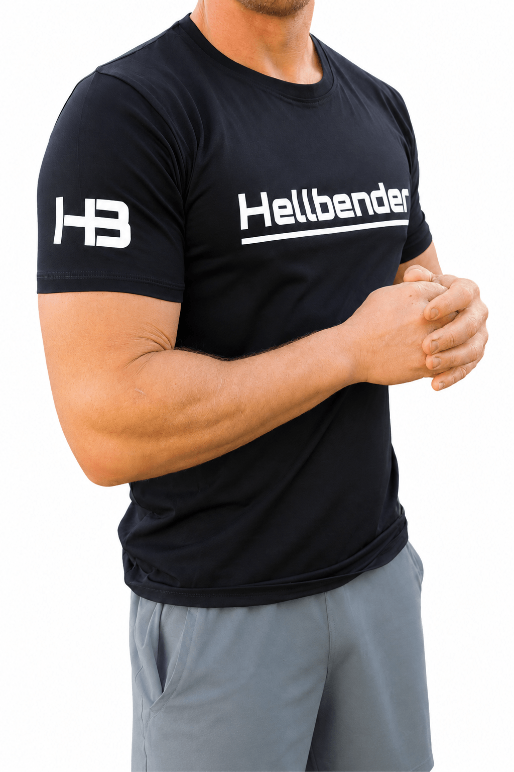 Hellbender Men’s Premium Stretch Tee - Black