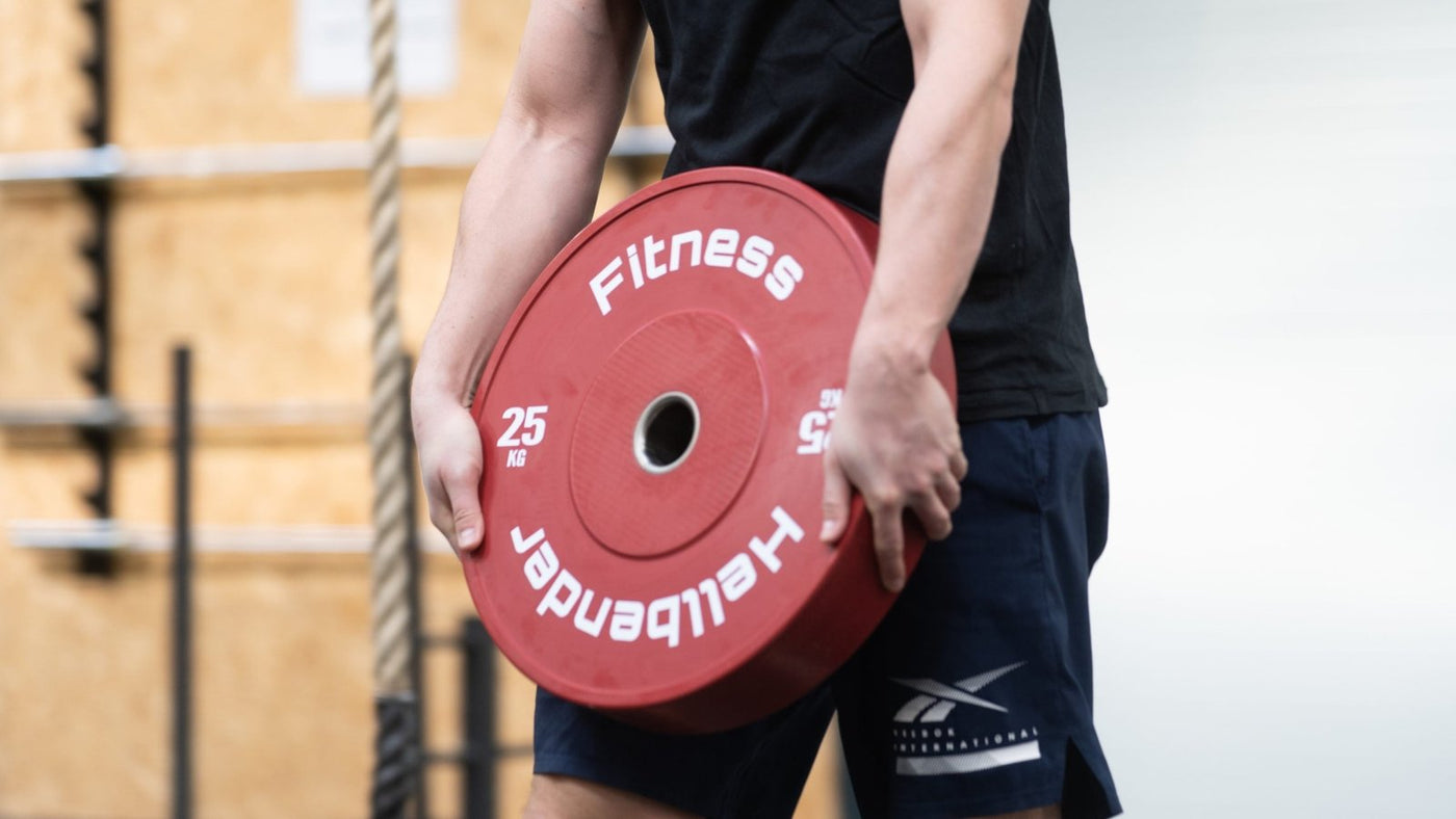 Bumper plates 100 kg. - HellbenderFitness