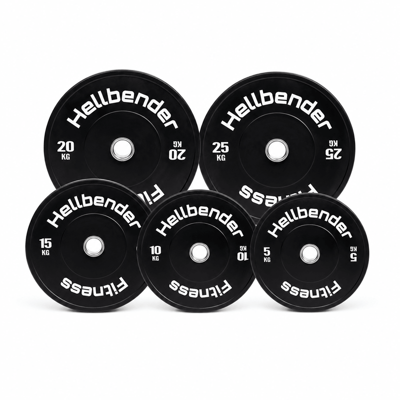 Hellbender Fitness Sorte Bumper Plates 0,5–25 kg