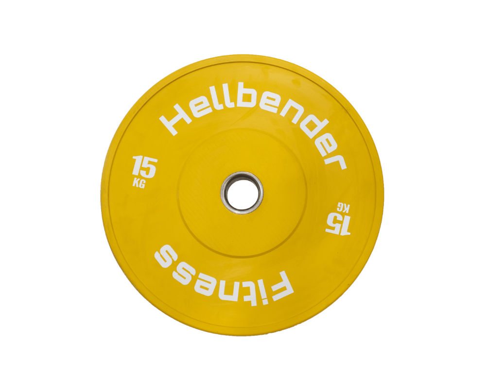 Bumper plates 100 kg. - HellbenderFitness