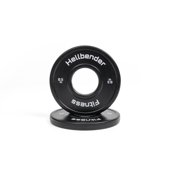 Hellbender Fitness Sorte Bumper Plates 0,5–25 kg