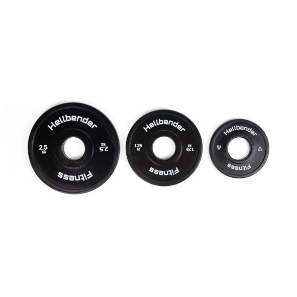 Hellbender Fitness Sorte Bumper Plates 0,5–25 kg
