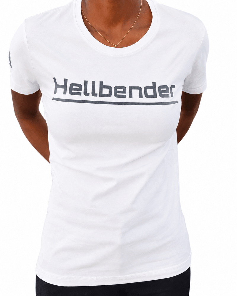 Hellbender Women’s Premium Stretch Tee - White