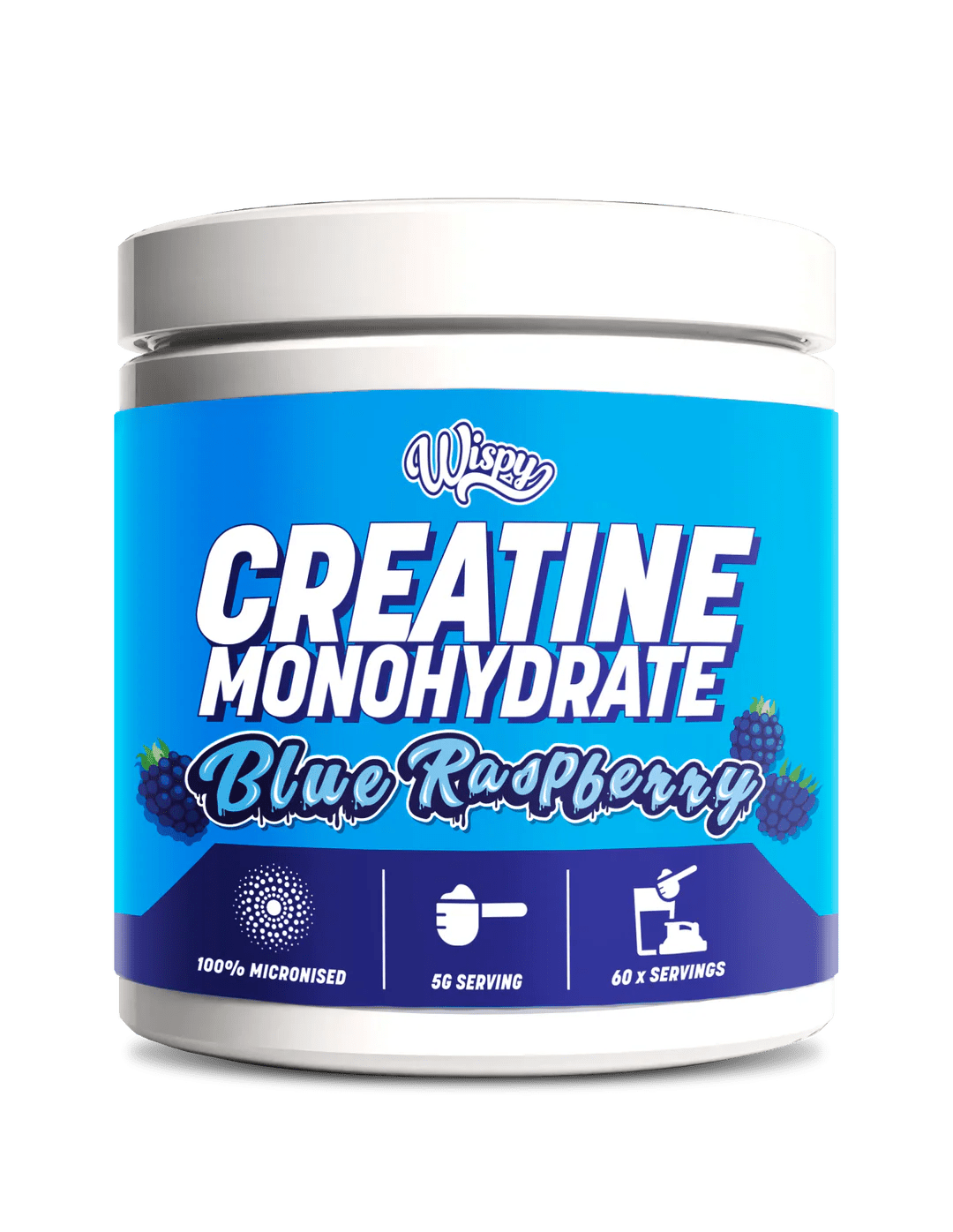 Wispy Creatine Monohydrate - Blue Raspberry (300g)