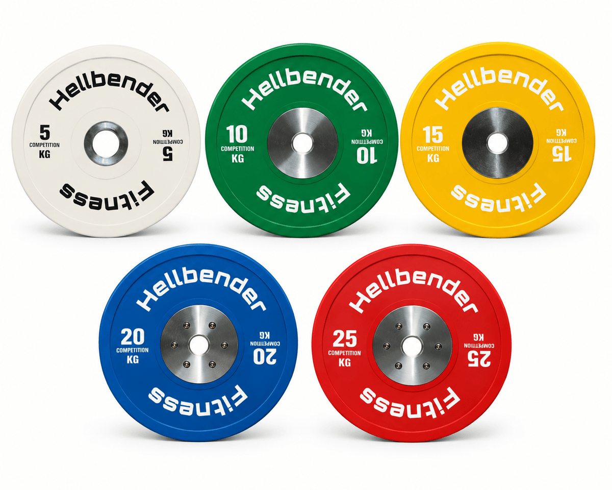 Hellbender Competition Bumper Plates – 5–25 kg