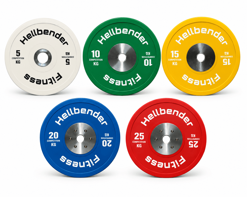 Hellbender Competition Bumper Plates – 5–25 kg