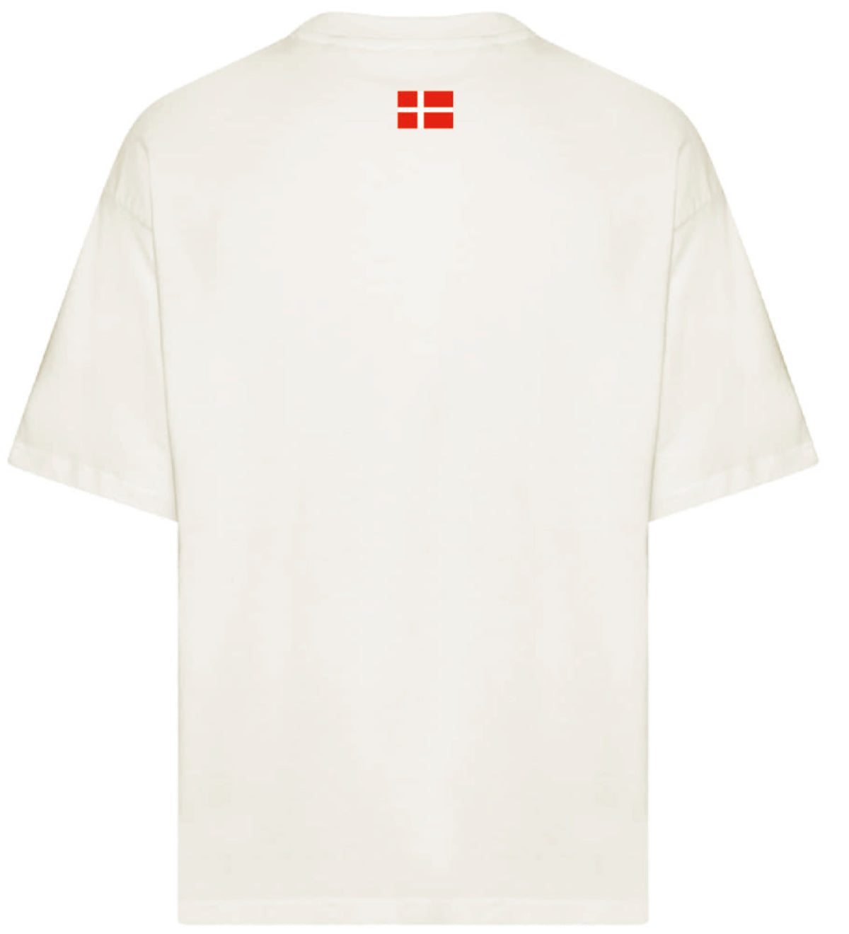 Elevate Box Fit Tee - T-Shirt Herre Creme