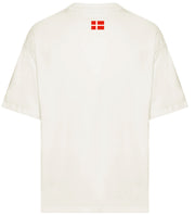 Elevate Box Fit Tee - T-Shirt Herre Creme