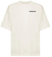 Elevate Box Fit Tee - T-Shirt Herre Creme