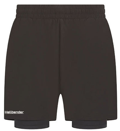 Elevate shorts - Herre Sort - HellbenderFitness