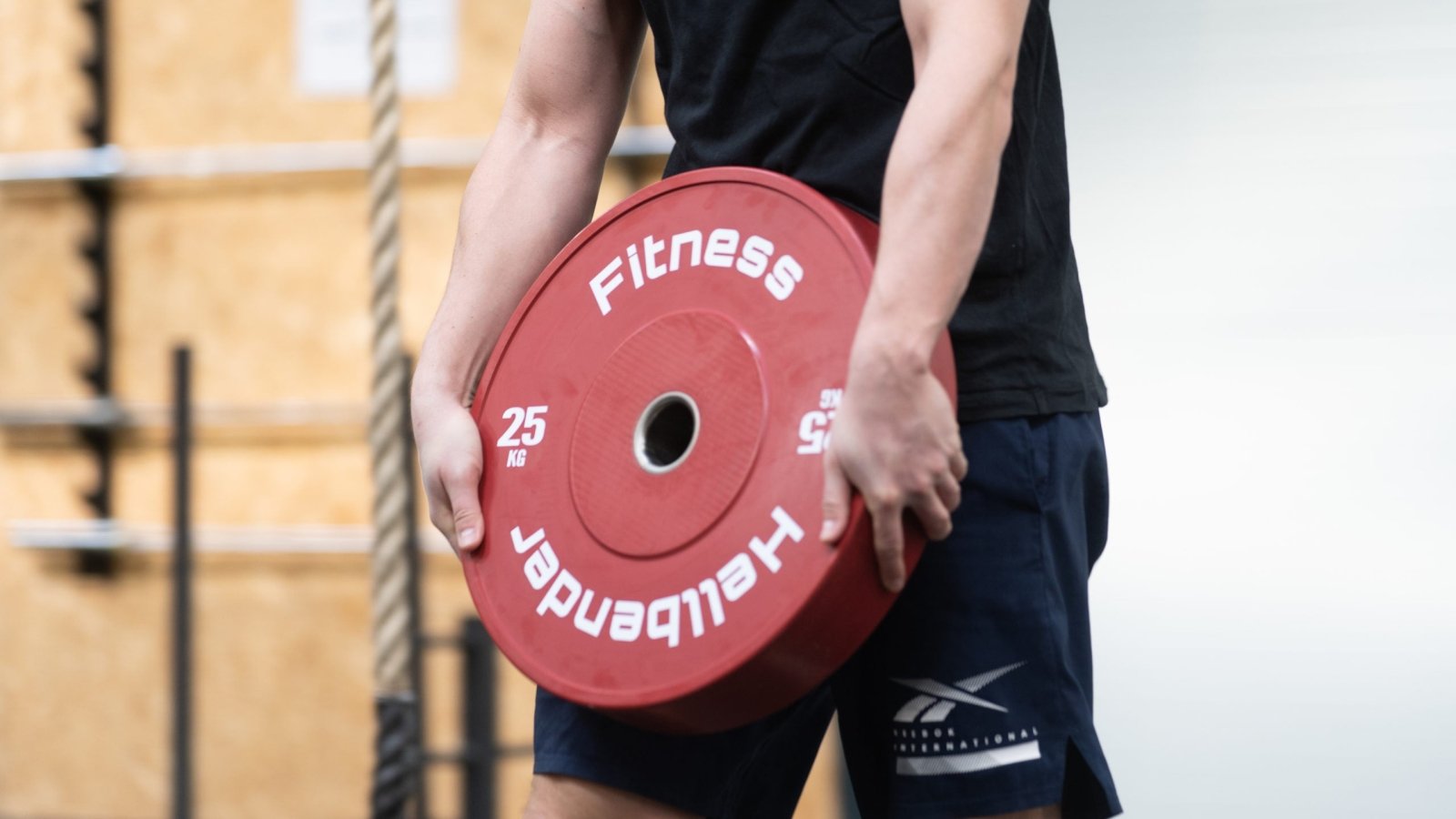 Bumper plate - Vægtsskive 25 kg