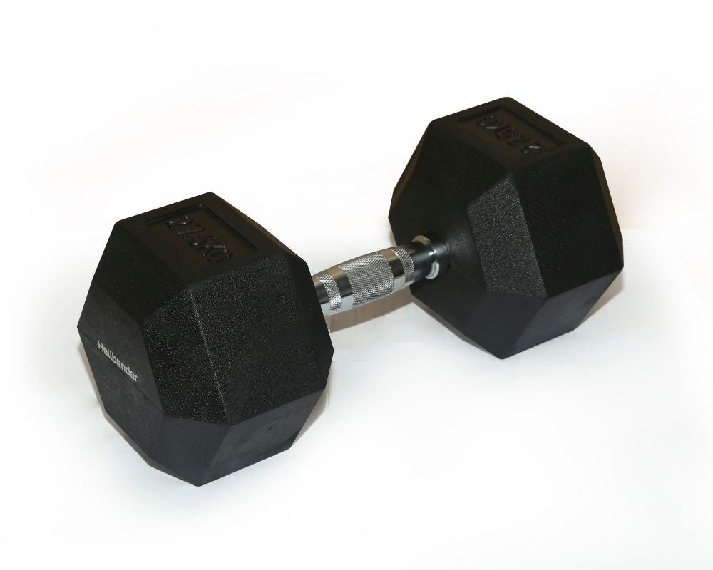 Håndvægt 27.5 kg - Hexagon Dumbbell 27.5 kilo - HellbenderFitness