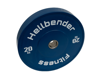 Bumper plate 20 kg - Vægtskive 20 kilo - HellbenderFitness