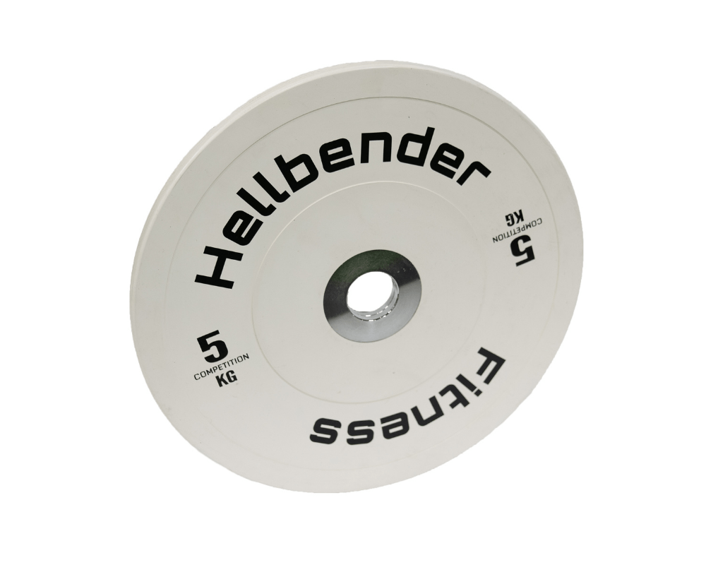 Competition plate 5 kg - Vægtskive 5 kilo - HellbenderFitness