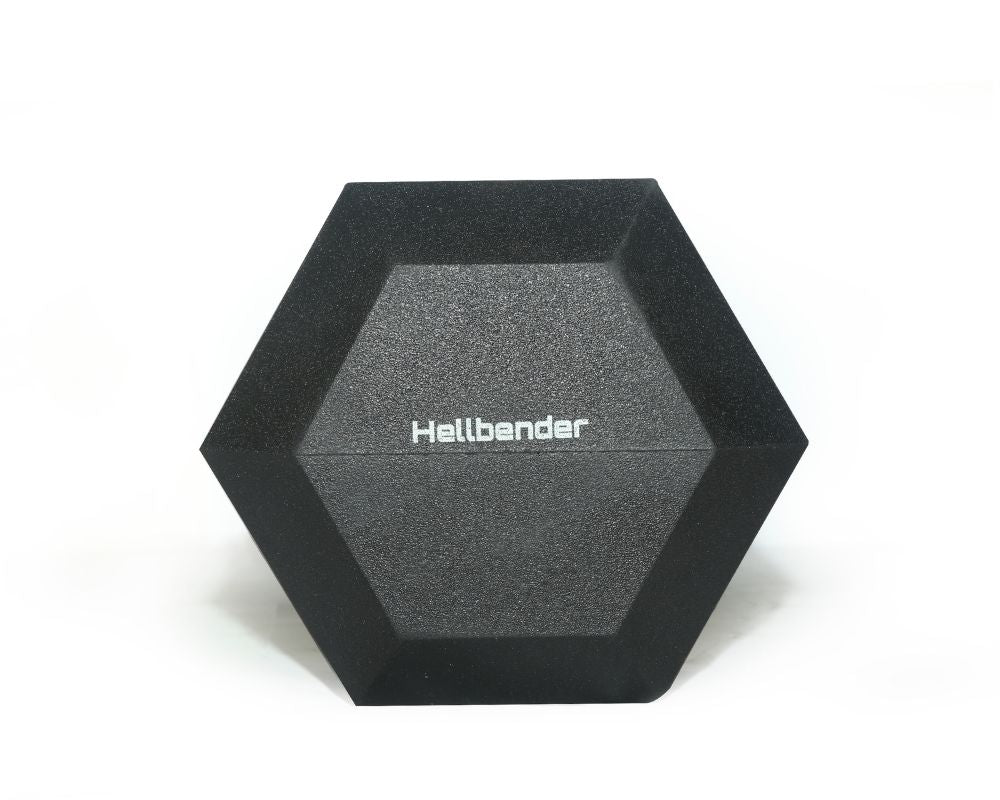 Håndvægt 5 kg - Hexagon Dumbbell 5 kilo - HellbenderFitness