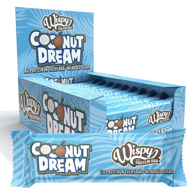 Wispy Protein Bar - Coconut Dream (10x 55g) - HellbenderFitness